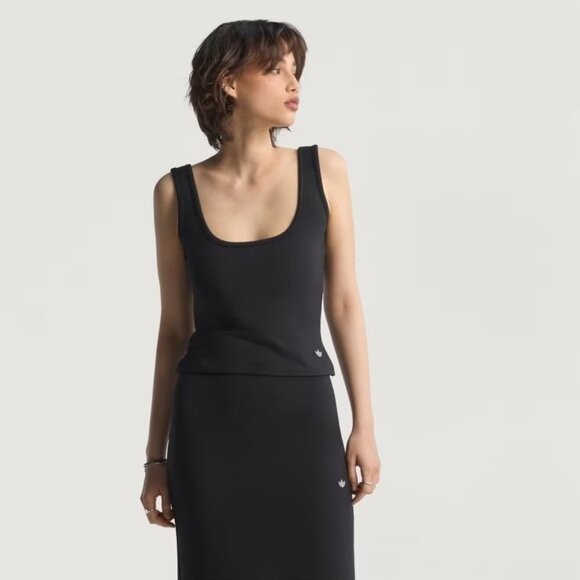 Adidas Premium Essentials Tank Top in Black - Picture 2 of 5